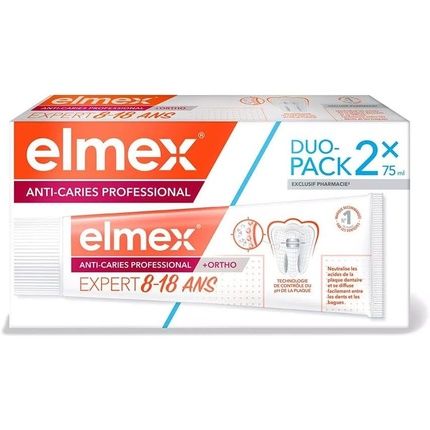 Elmex Anti-Caries Professional Junior Toothpaste 2 X 75Ml - Pack Of 2