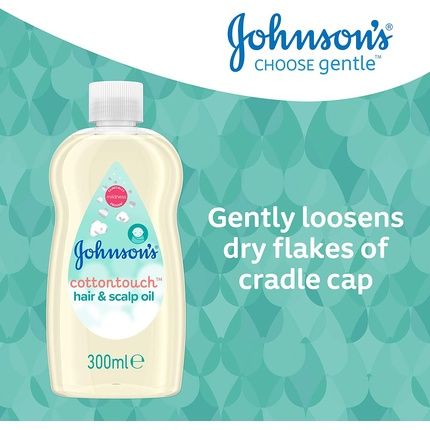Johnson'S Baby Cottontouch Hair And Scalp Oil 300Ml - Single Pack