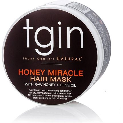 Tgin Honey Miracle Hair Mask Deep Conditioner 12Oz