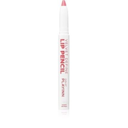 Inglot Velvet Define Lip Crayon In Pale Raspberry 62