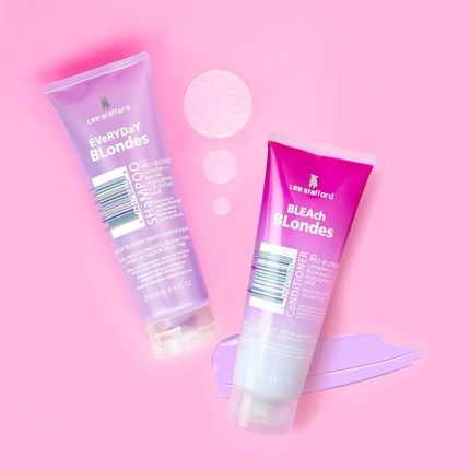 Lee Stafford Bleach Blondes Everyday Care Conditioner For Colored Hair 250Ml - Image 3