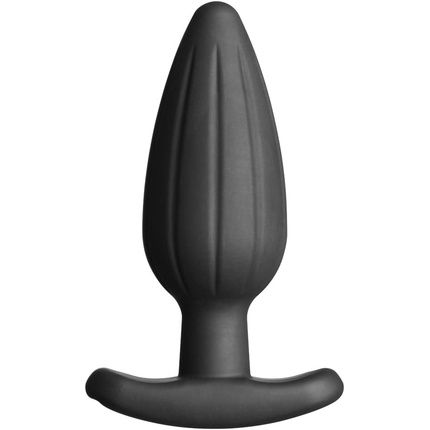 Electrastim Electrosex Silicone Noir Rocker Anal Plug Large 14.2Cm Insertable Length