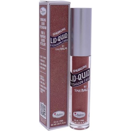 Thebalm Cosmetics Lid-Quid Sparkling Liquid Eyeshadow Bellini - Image 3