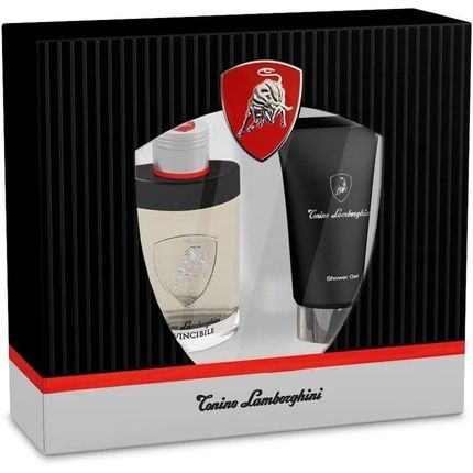 Lamborghini Invincibile 2 Piece Gift Set Eau De Toilette 40Ml And Shower Gel 100Ml