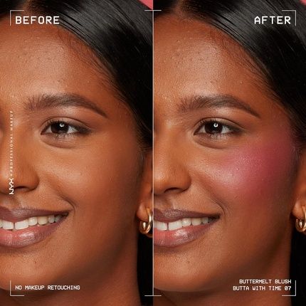 Nyx Professional Makeup Buttermelt Powder Blush Fade And Transfer-Resistant Blush Vegan Formula Butta With Time 07 0.17 Ounce - Image 3