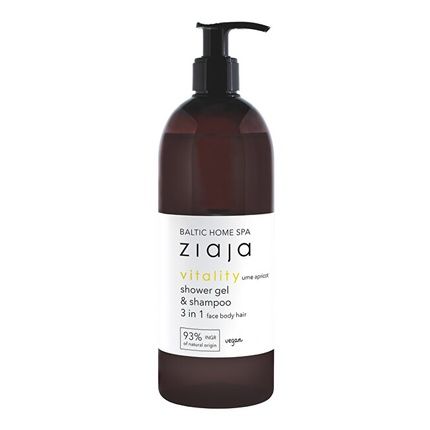 Ziaja Baltic Home Spa Vitality Shower Gel And Shampoo 3 In 1