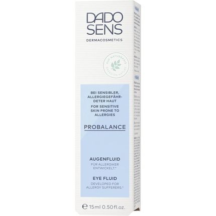 Dado Sens Probalance Eye Fluid 15Ml - Gentle Care For Sensitive Eye Area - Dermatologically Proven Decongestant Effect