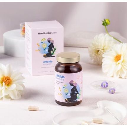 Health Labs Littleme Trimester 1 Pregnancy Support With Omega-3 60 Capsules