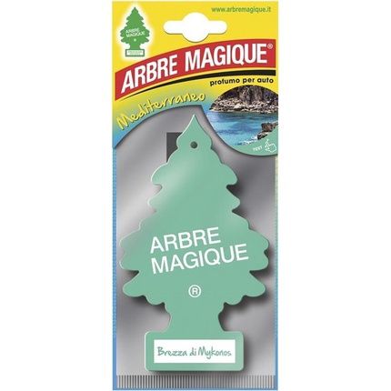 Arbre Magique Air Freshener 12 X 7 Cm Brezza Di Mykono Green