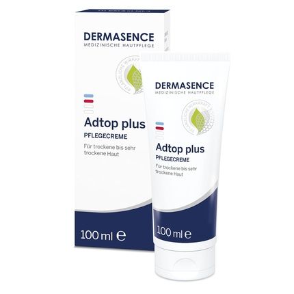 Dermasence Adtop Plus Care Cream 100Ml - Hydrating And Protective Body Care For Dry To Very Dry Skin - Protects Against Moisture Loss - Nourishing Hand Cream - Fragrance Free