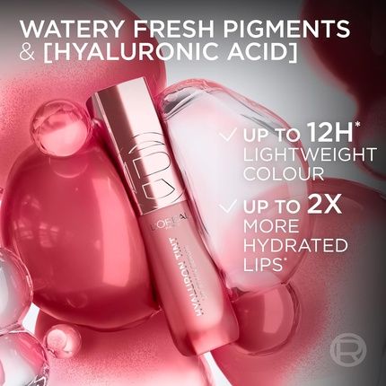 L'Oreal Paris Lip Stain Hyaluron Tint Serum Up To 12 Hours - Image 3