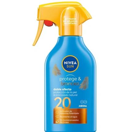 Nivea Protect & Bronze Sun Spray Spf 20 270Ml