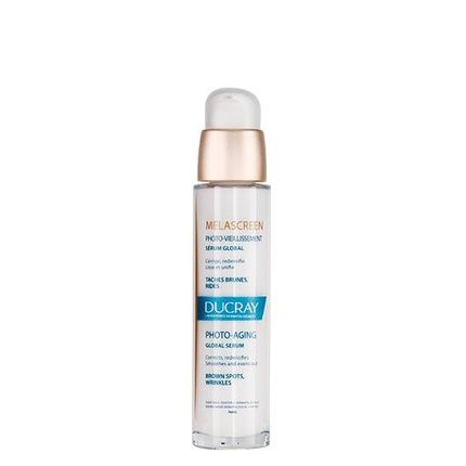 Ducray Melascreen Global Serum 30 مل مصل الوجه المضاد للشيخوخة للبقع البنية