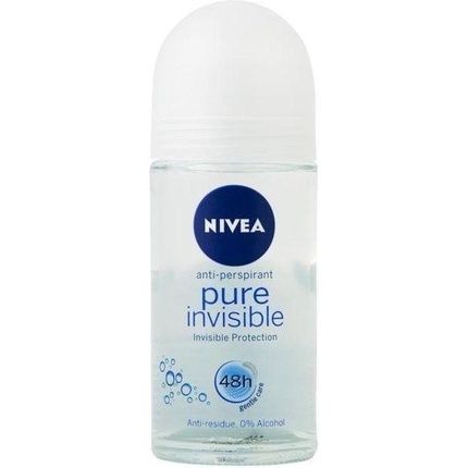 Nivea Deodorant - Roll-On Pure Invisible 50 Ml