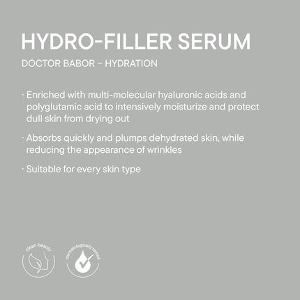 Doctor Babor Hydro Filler Serum For Dry Skin - Image 3