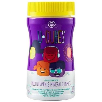 Solgar Solgar U Cubes Children'S Multivitamin & Mineral Gummies, 60 Gummies