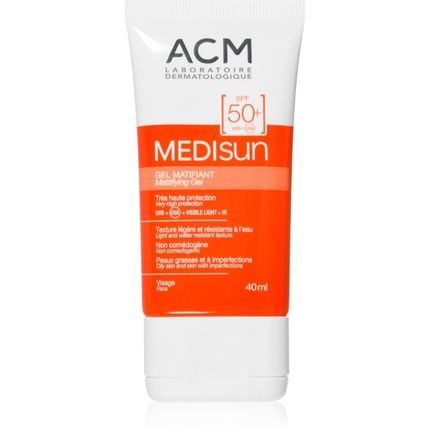 Acm Medisun Protective Mattifying Face Cream Spf 50+ 40 Ml