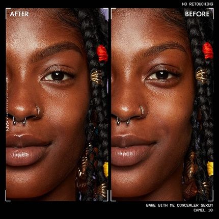 Nyx Professional Makeup Hydrating Concealer Serum No.10 Camel 9.6Ml - Image 3