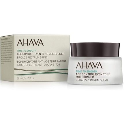 Ahava Age Control Even Tone Moisturizer Broad Spectrum Spf 20 50Ml - Image 3