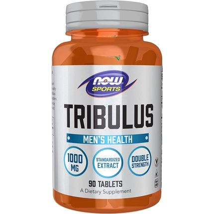 Now Sports Nutrition Tribulus Terrestris Double Strength Men'S Health 90 Tablets