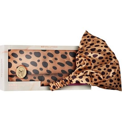 Revolution Haircare Satin Animal Print Curl Protector
