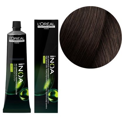 Loreal Inoa No Ammonia Permanent Hair Color Original 5.8/5M 2Oz
