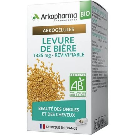 Arkopharma Arkogelules Organic Brewer'S Yeast 45 Capsules