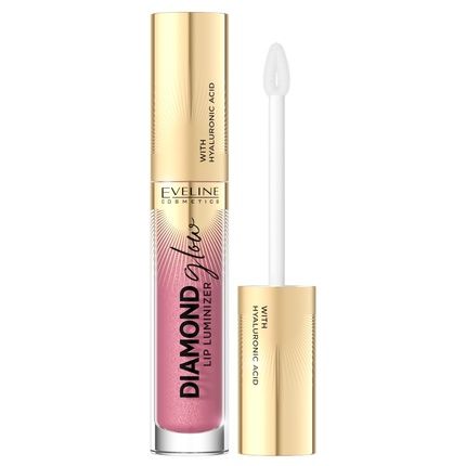 Eveline Diamond Glow Lip Luminizer Lip Gloss 05 Toffee 4.5Ml