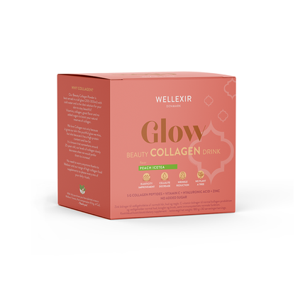 Wellexir Glow Beauty Drink Peach Ice Tea - 30 Box