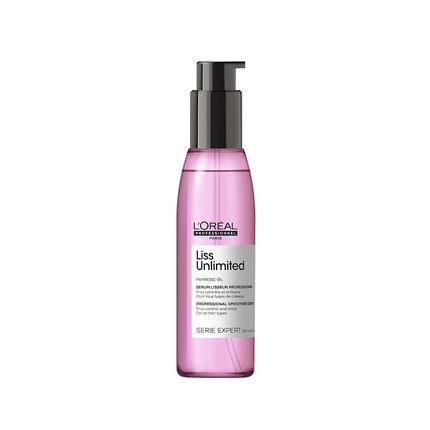 L'Oreal Professionnel Serie Expert Liss Unlimited Oil - 125Ml Smoothing Oil For Unruly Hair