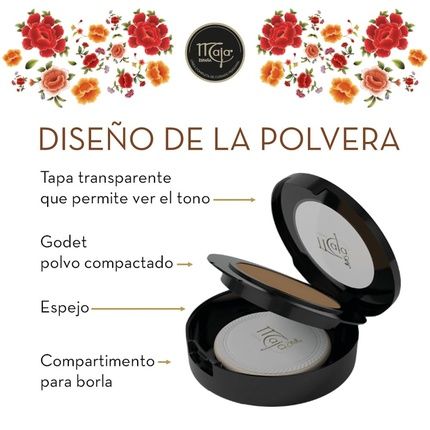 Maja Compact Cream Powder Arabesco 0.53 Ounce