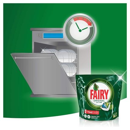 Fairy Original All In 1 Dishwasher Capsules 44 Unidad Paquete De 1