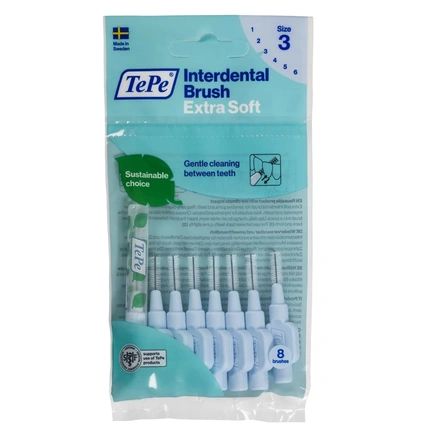 Tepe Soft Interdental Brushes Exrate Extra Soft 06 Mm 8 Pieces