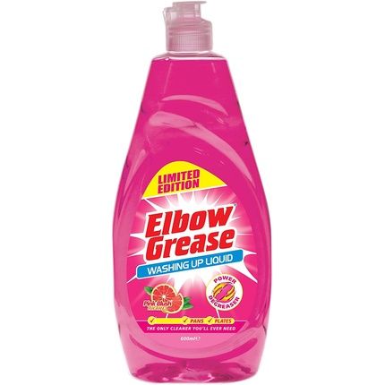 Elbow Grease(R) Washing Up Liquid, Pink Blush 600Ml