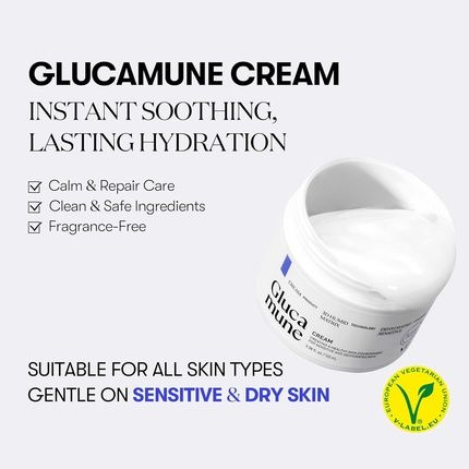 Vt Cosmetics Glucamune Cream Hydrating Vegan Moisturizer For Face