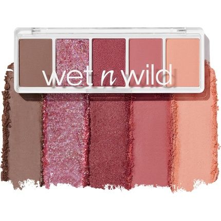 Wet N Wild Color Icon 5-Pan Eyeshadow Palette With Richly Pigmented Shades Long-Lasting And Easy To Blend Formula Full Bloomin'
