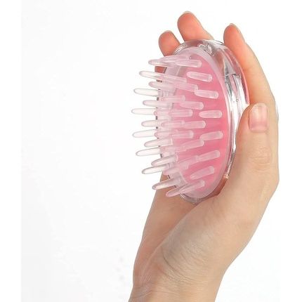 Cs Beauty Hair Scalp Massager Health Care Shampoo Shower Brush Beauty Tool Pink - Image 3