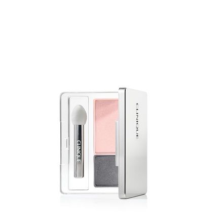 Clinique All About Shadow Duo Eye Shadow Makeup Safe For Sensitive Eyes Ag Uptown/Downtown
