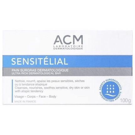 Laboratoire Acm Sensitelial Dermatological Wash Bar 100G - Extra Gentle