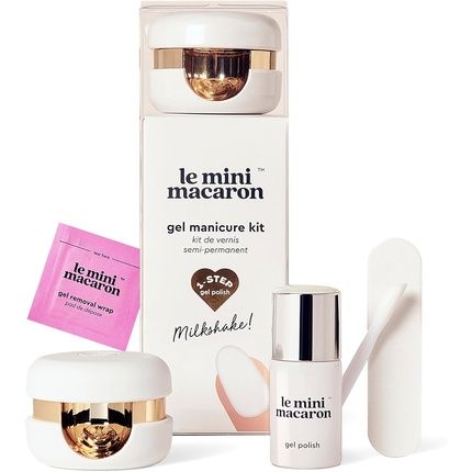 Le Mini Macaroon Semi-Permanent Manicure And Pedicure Kit Led Nail Varnish