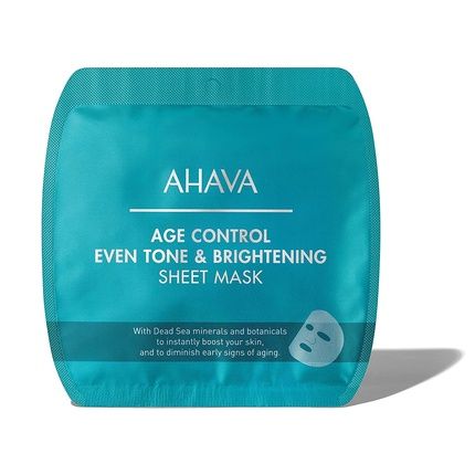 Ahava Age Control Even Tone And Brightening Sheet Mask