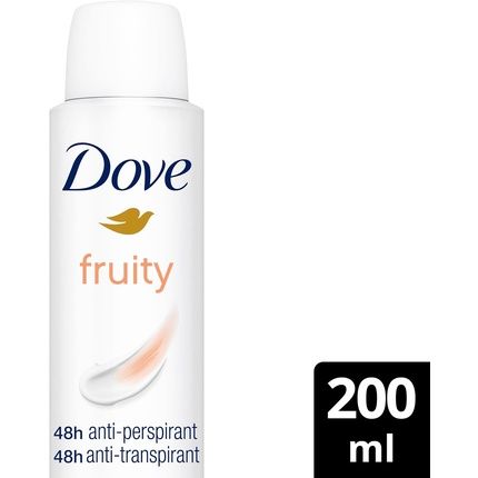 Dove Fruity Antiperspirant Deodorant With Moisturizing Cream Spray