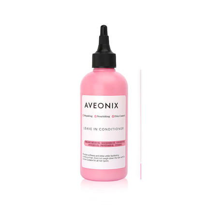 Aveonix Leave In Conditioner 230 Ml - Moisturizing And Smoothing Treatment For Dry Hair