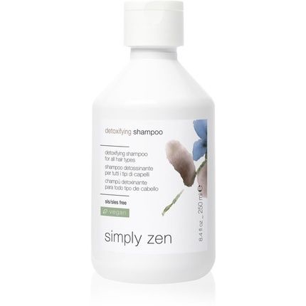 Simply Zen Detoxifying Shampoo 250 Ml - Detergent For All Hair Types