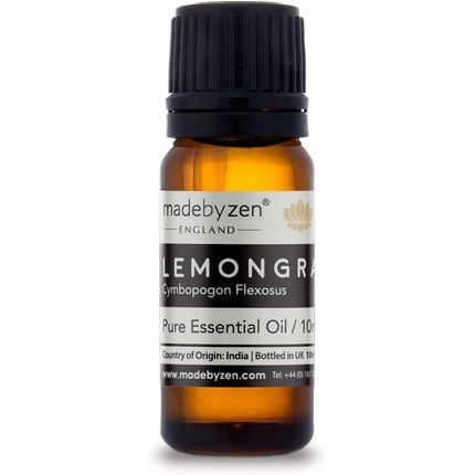 Madebyzen Lemongrass Pure Essential Oil 10Ml