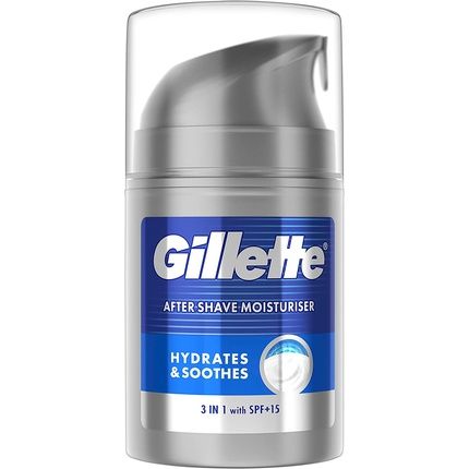 Gillette Series Men'S After Shave Moisturizer 50Ml Moisturizes And Soothes