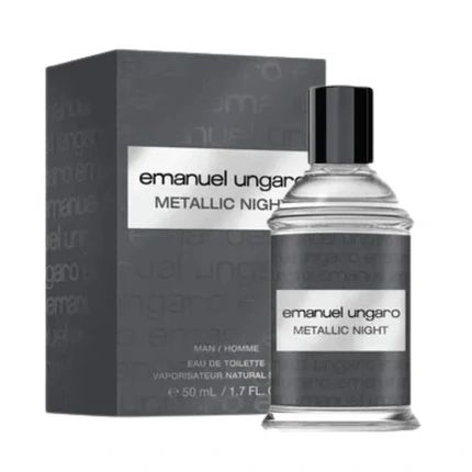Emanuel Ungaro Metallic Night Eau De Toilette Men'S Aftershave Spray