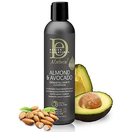 Design Essentials Almond And Avocado Moisturizing And Detangling Leave In Conditioner 8 Ounces - Image 3