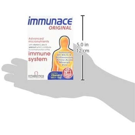 Vitabiotics Immunace With Betacarotene Vitamins And Minerals 30 Tablets - Image 3