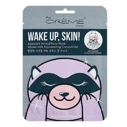 The Creme Shop Wake Up, Skin! Raccoon Face Mask 25G